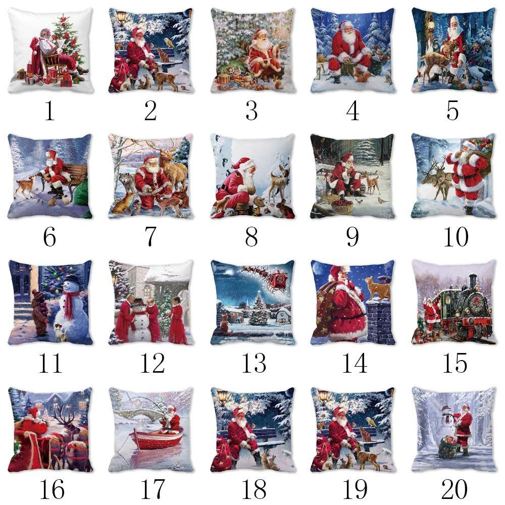 KENTON Vỏ Gối Vuông 18 * 18 Inches Họa Tiết Độc Đáo Trang Trí Nội Thất Ốp