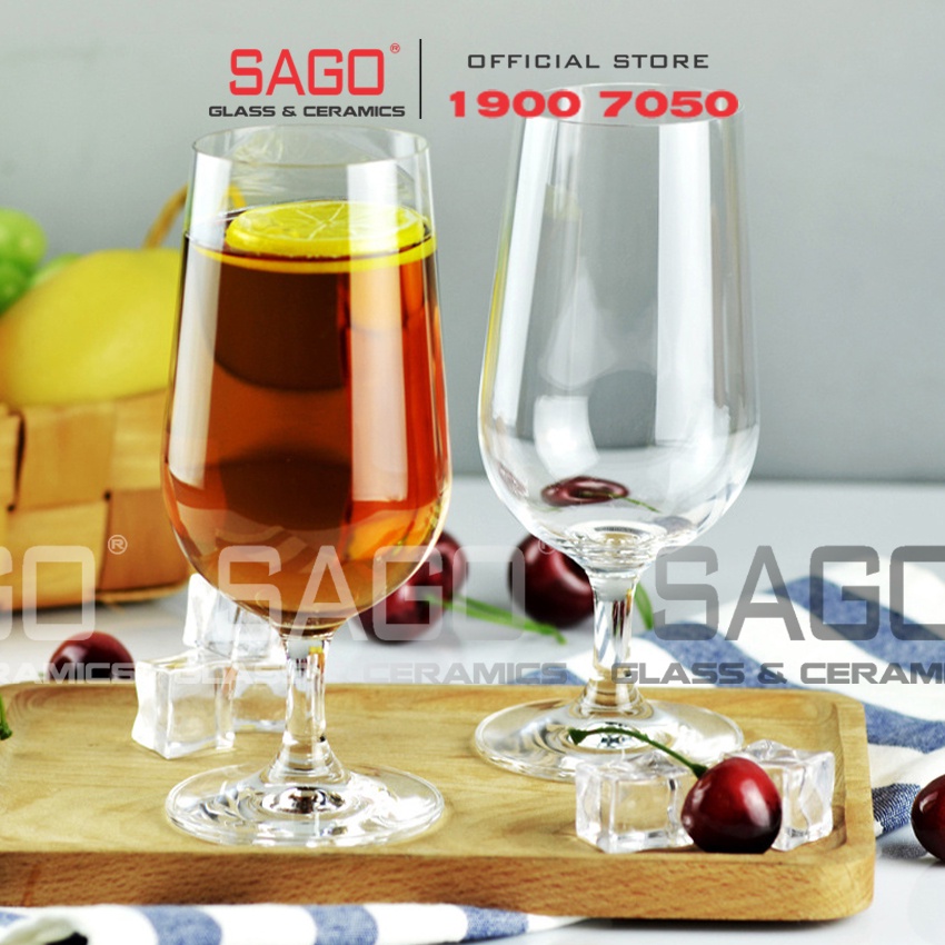 Ly thủy Tinh Pha Lê IDELITA Rhome Embassy Beer Crystal Glasses 400ml