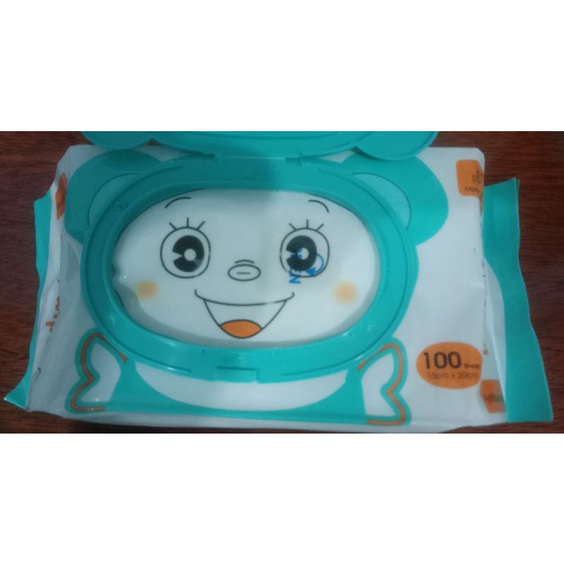 Khăn ướt cao cấp không mùi 100 tờ,khăn bi, dày