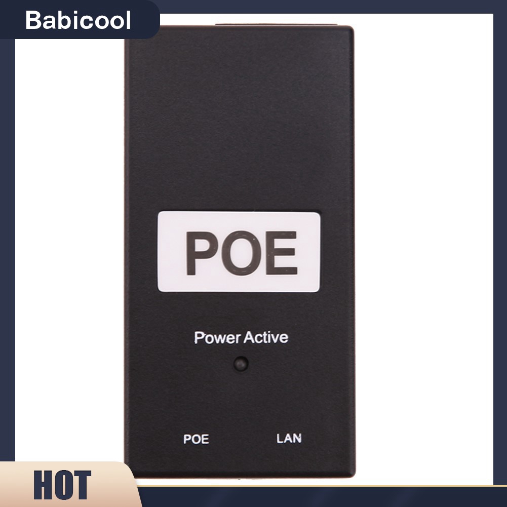 [COD]BA-♦♦Camera quan sát 48V 0,5A 24W dành cho máy tính để bàn Bộ điều hợp Ethernet | BigBuy360 - bigbuy360.vn