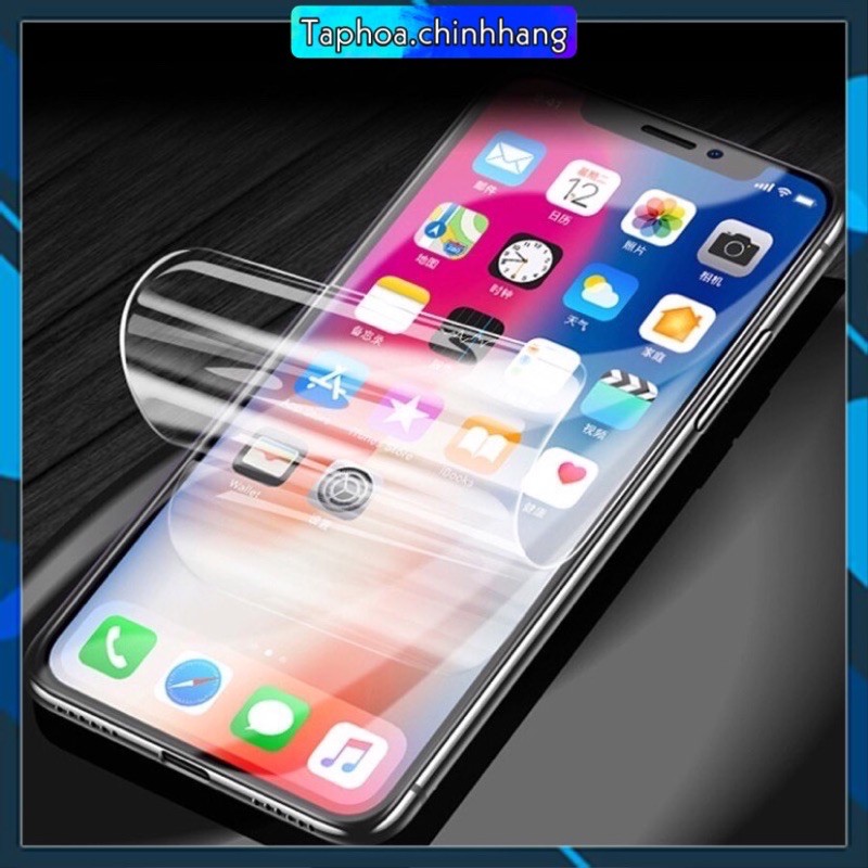 PPF mặt trước dành cho iphone 6 đến 12Promax - Trong suốt và Nhám chống vân tay -  Bảo vệ full màn hình