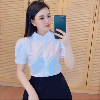 Áo sơ mi trắng công sở a001
