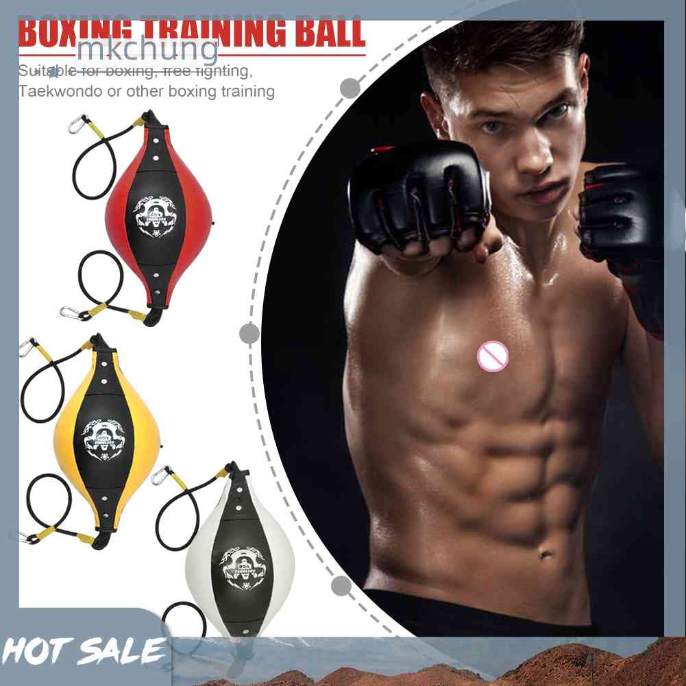 Mkchu Bóng Tập Đấm Bốc Bơm Hơi Hai Đầu Chuyên Dụng