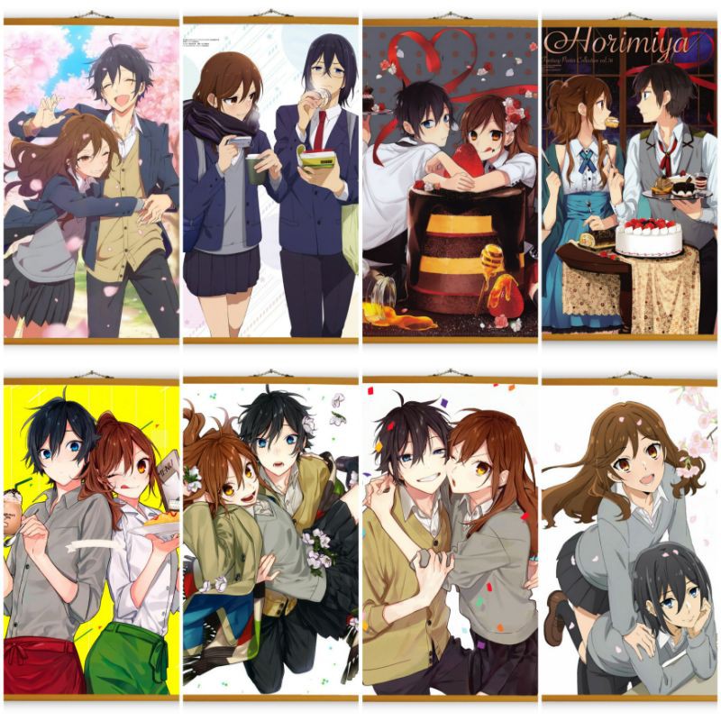 Poster Vải Anime Horimiya