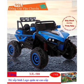  - Ô Tô Điện Địa Hình XJL-588 - 4 Động Cơ - Hỗ trợ Cước Vận Chuyển