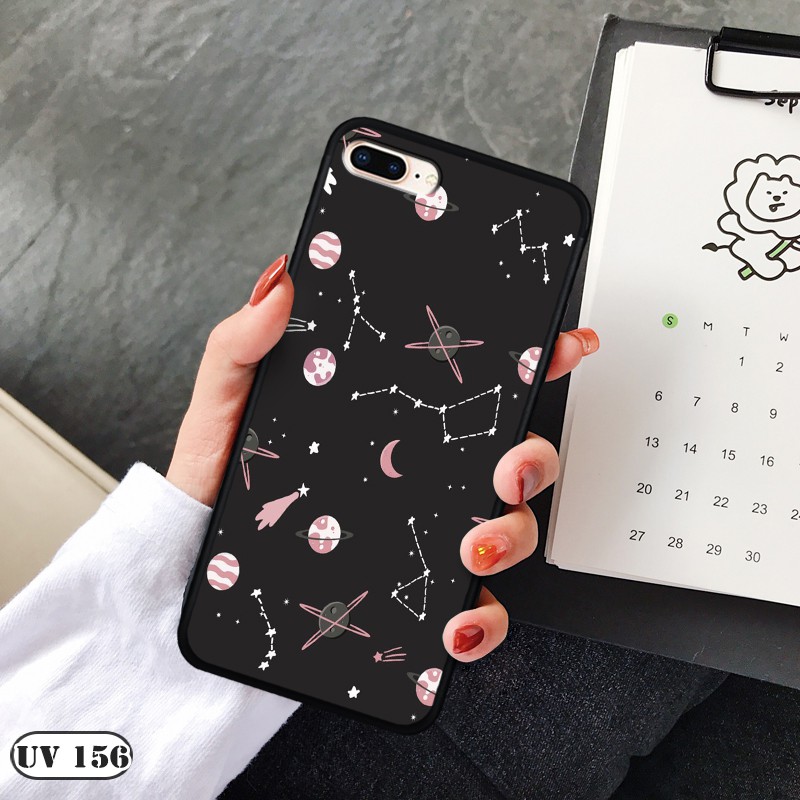 Ốp lưng nhám Iphone 7,8 Plus - in hình