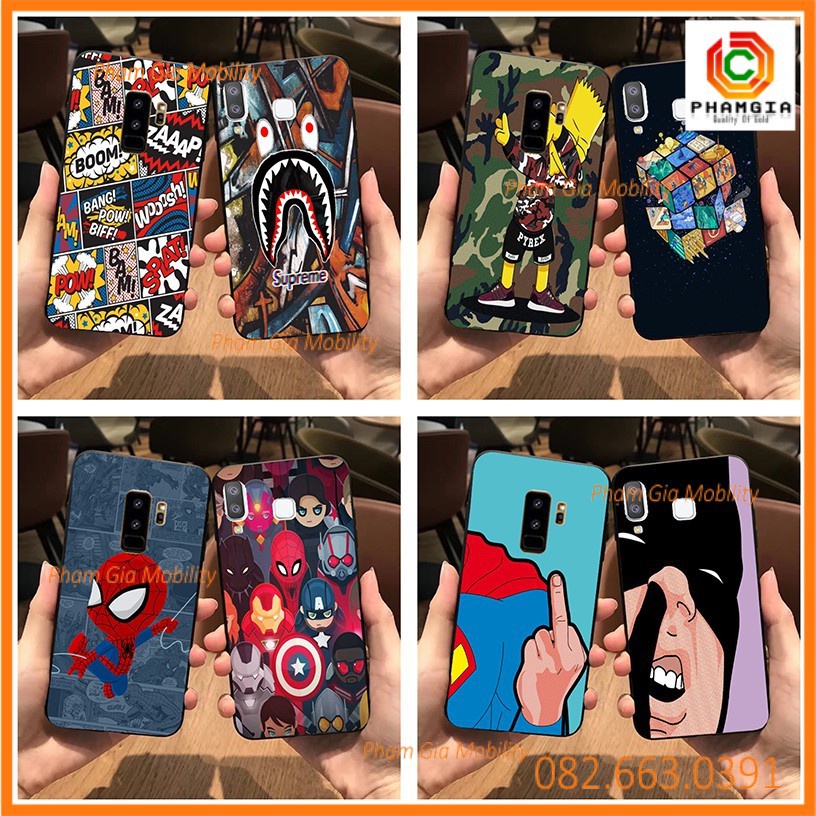 Ốp kính cường lực dòng máy Samsung s9, s9+, note9, a8star(a9star), a10, a10s, a80/a90