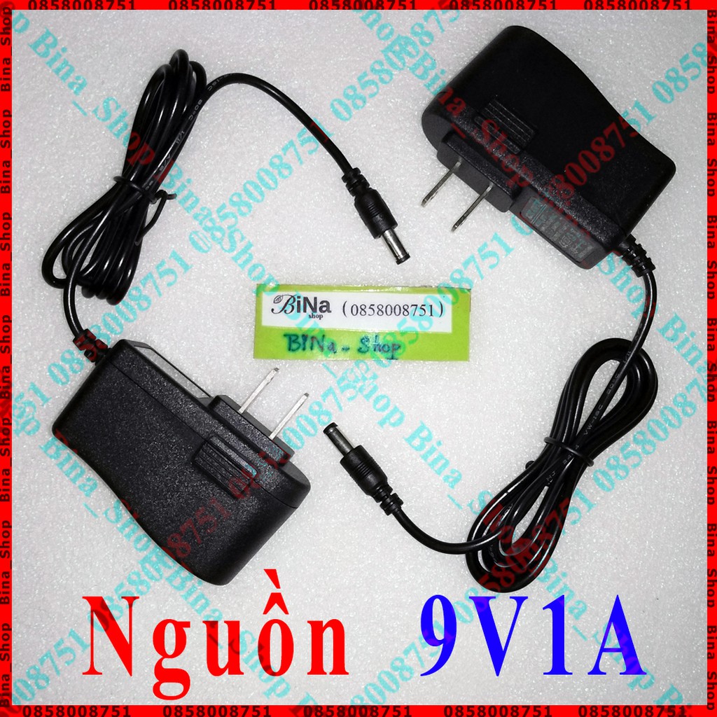 Nguồn 9V 1A cấp nguồn modem wifi sạc pin 2S