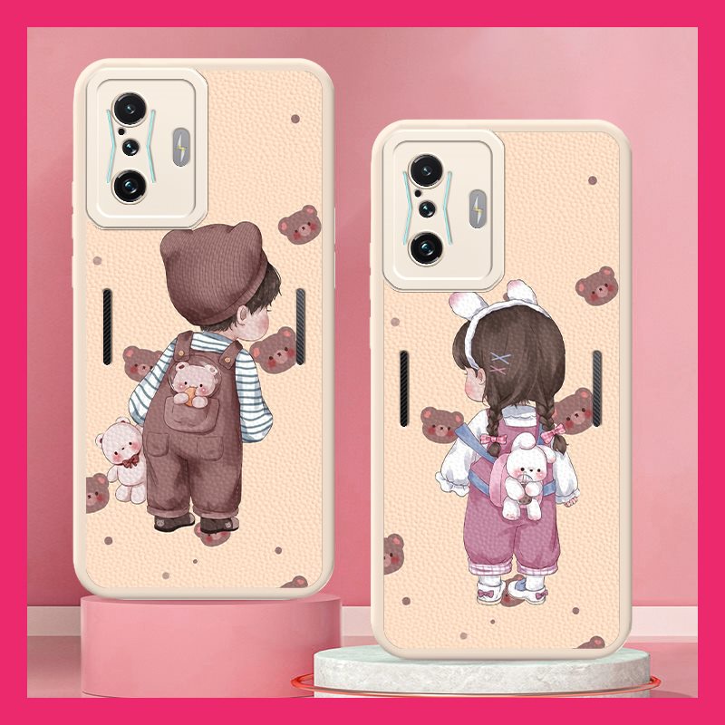 Heat dissipation simple Phone Case For Xiaomi Redmi K50 Gaming Edition/POCO F4 GT luxurious Cartoon
