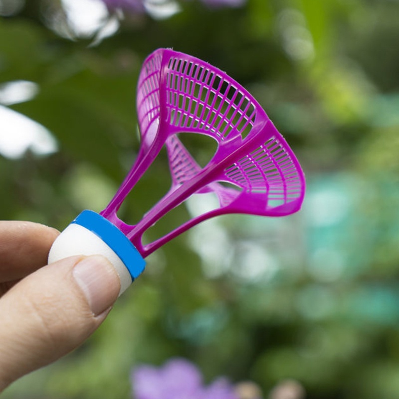 Set 3 Trái Cầu Lông Nhựa Tập Luyện Thể Thao Trong Nhà Và Ngoài Trời