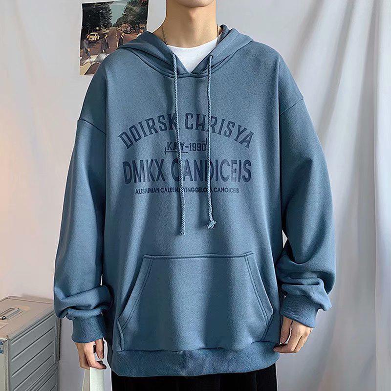Áo Hoodie Tay Dài Có In Chữ Phong Cách Hàn Quốc Cho Nam / Nữ 4 Màu Lựa Chọn | BigBuy360 - bigbuy360.vn