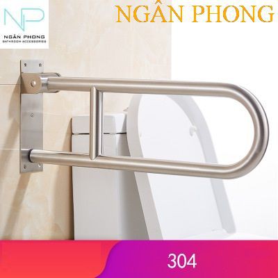 TAY VỊN AN TOÀN CHO NGƯỜI GIÀ, NGƯỜI KHUYẾT TẬ INOX 304- CHỮ H DI ĐỘNG