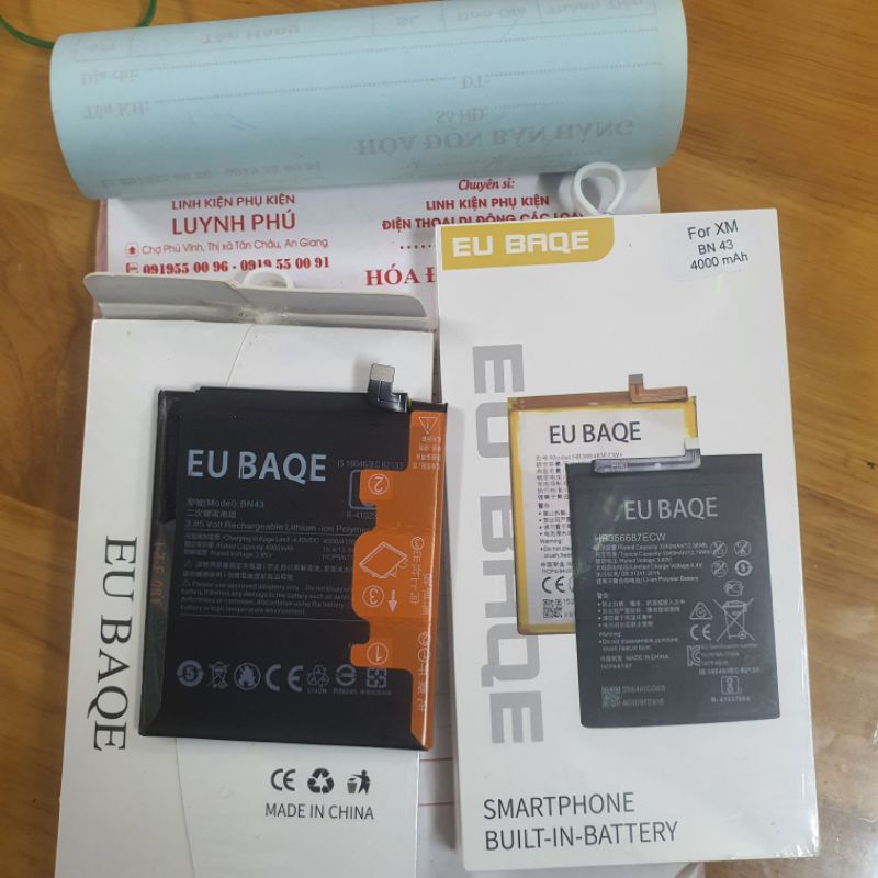 Pin redmi note 4x BN43 BAQE EU 4000mAh có bảo hành