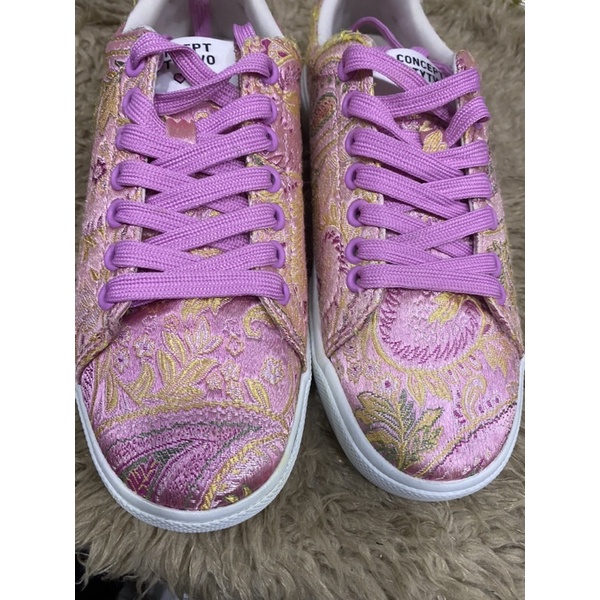 Giày si vải gấm size 37