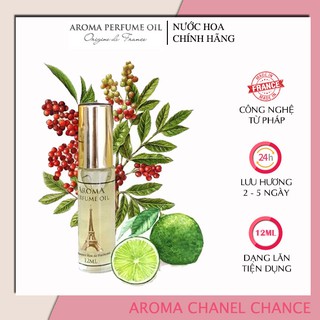 Nước hoa nữ, tinh dầu nước hoa chanel chance w 12ml - tươi mát, gợi cảm