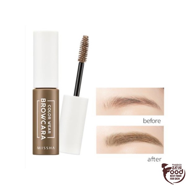 Mascara Chân Mày Missha Color Wear Browcara 7.5g