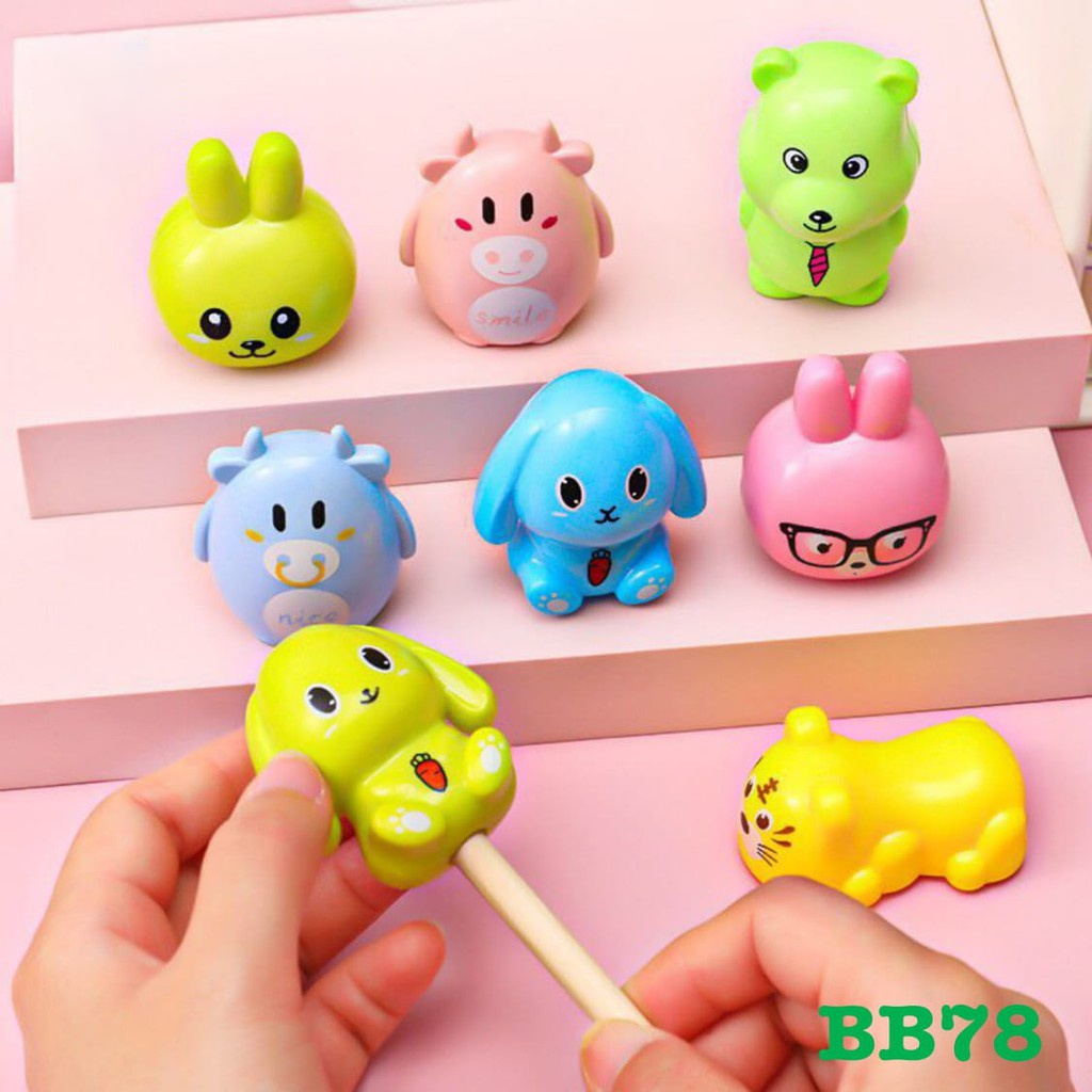 Combo 3 Cái Chuốt 3077 Hình Con Thỏ Dễ Thương Ngộ Nghĩnh