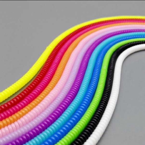 Dây quấn tai nghe cáp sạc - chống đứt - nhiều màu