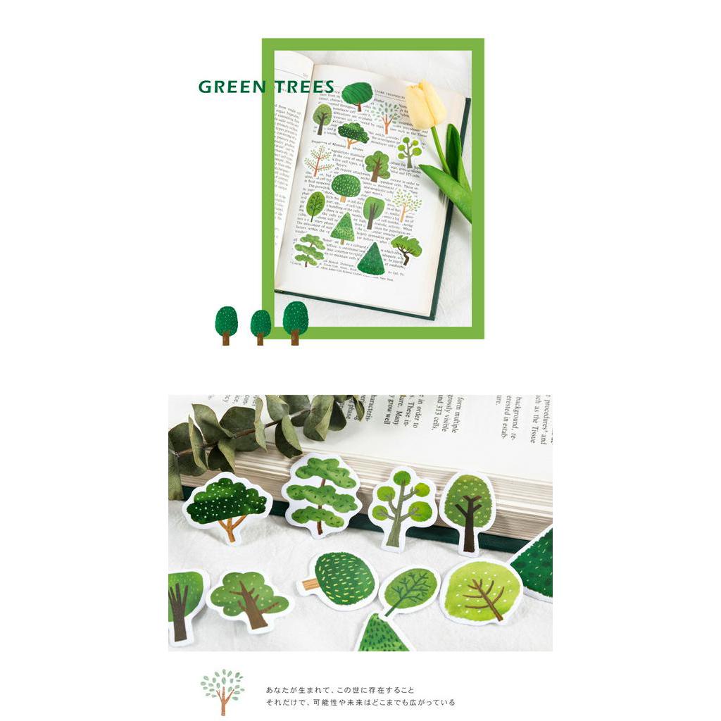 Set 45 Nhãn Dán Trang Trí Xinh Xắn