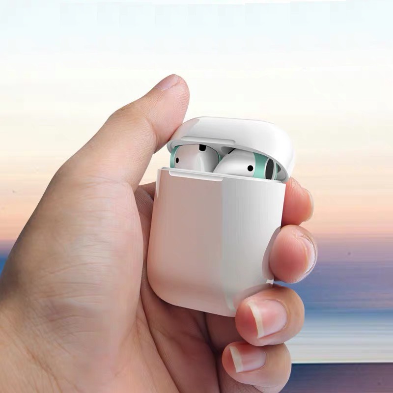 Bọc bảo vệ tai nghe không dây Lammcou nhiều màu chống trượt cho Airpods 1 2