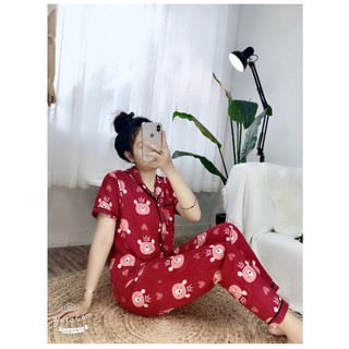 Đồ Bộ Pijama Kate Thái [Tay Ngắn Quần Dài]