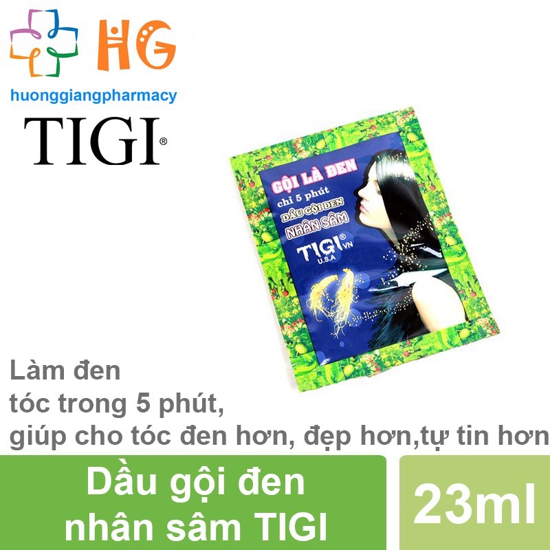 Gói gội đen tóc tigi 23ml (dùng 1 lần)