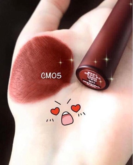 Son BLACK ROUGE TAROT CM05 đỏ nâu gạch