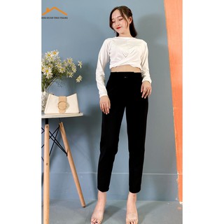Quần Baggy Cạp Bèo 2 Màu
