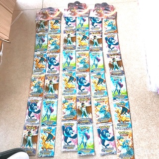 Thẻ bài Pokemon dây ( dây 12 gói_8thẻ/gói)