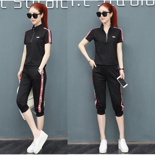Bộ đồ lửng phối sọc