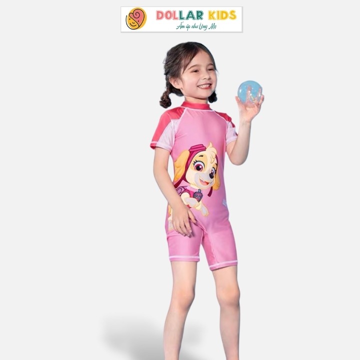 Đồ Bơi Bé Gái Size Đại Dollar Kids Từ 10kg đến 46kg