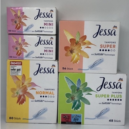 Tampon JESSA 2 giọt -  3 giọt - 4 giọt ( Đức )