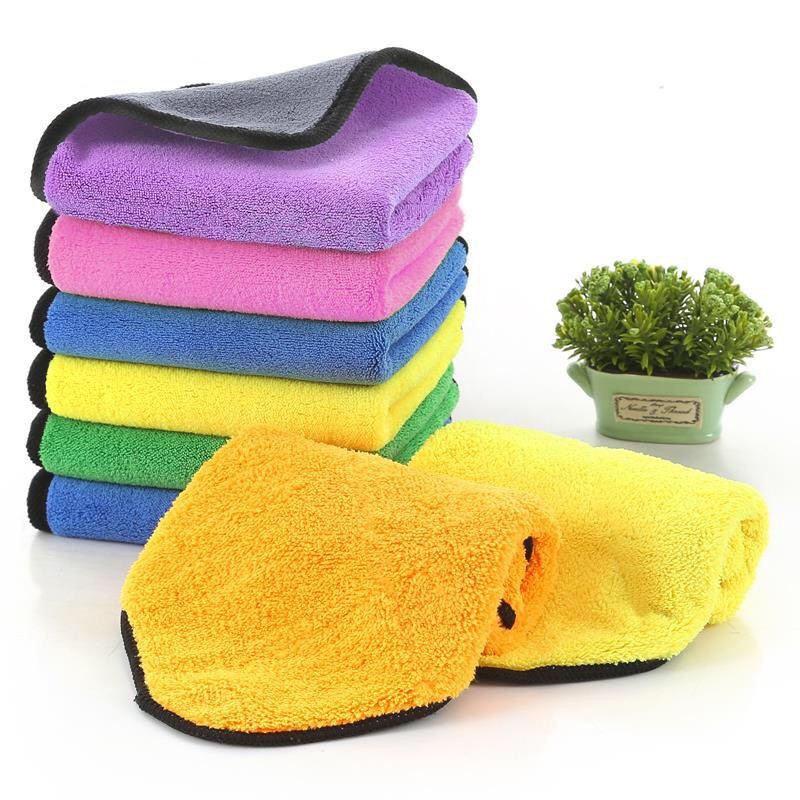 KHĂN LAU XE Ô TÔ THƯƠNG HIỆU MICROFIBER MỀM MỊN, KHĂN LAU CHUYÊN DỤNG LAU RỬA XE HƠI, XE MÁY.