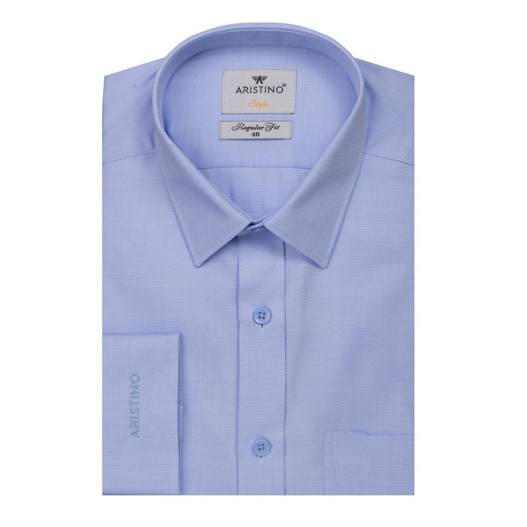 Áo sơ mi nam dài tay ARISTINO- sợi sồi- reguler -