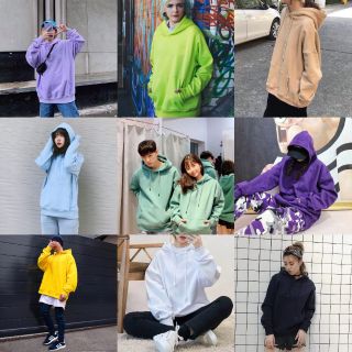 Áo hoodie basic (có 20 màu) ảnh thật