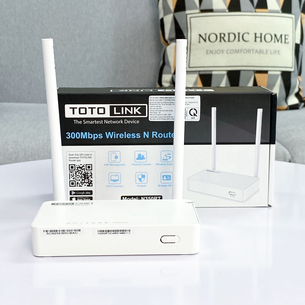 Cục phát wifi router wifi chuẩn N TOTOLINK N350RT