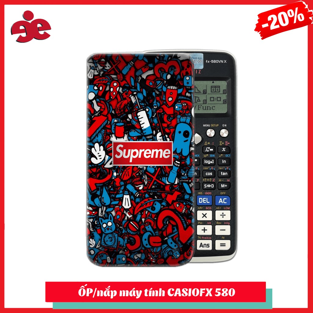 Ốp máy tính CasioFx 580 - Nhận in theo yêu cầu. Các bạn vui lòng gửi hình qua phần chát cho shop nha!!