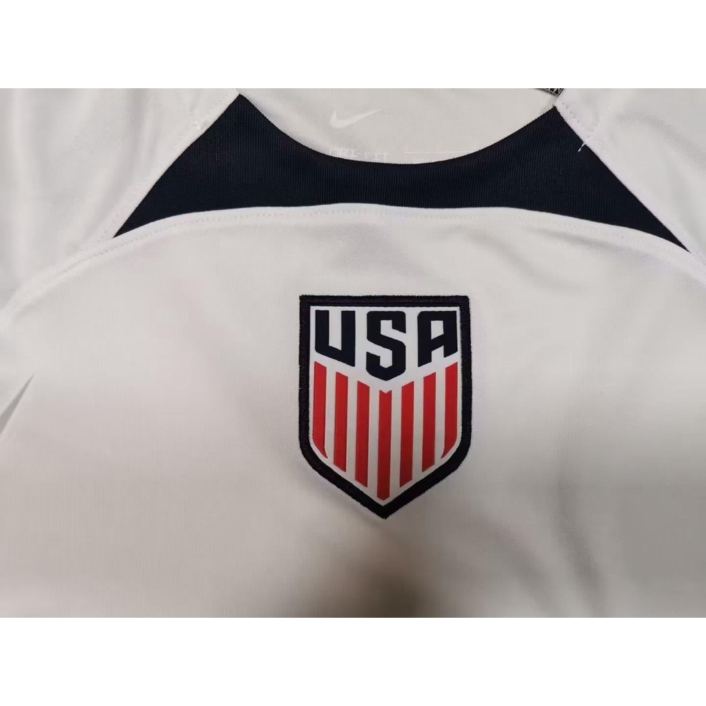 Áo Thun Đá Banh Đội Tuyển Mỹ Sân Nhà JD 2022 / 23