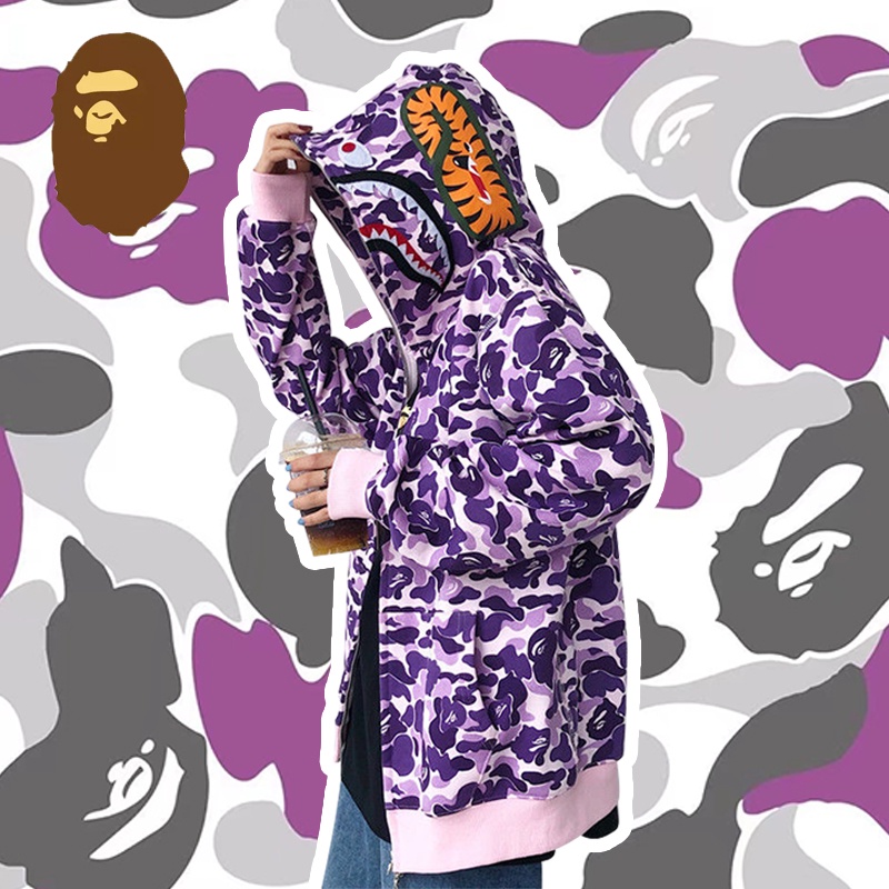 áo hoodie bape ,Áo khoác cá mập