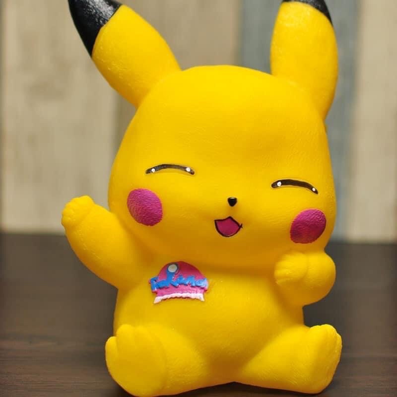 Tượng thạch cao cao cấp size XXL, tượng hình Pikachu