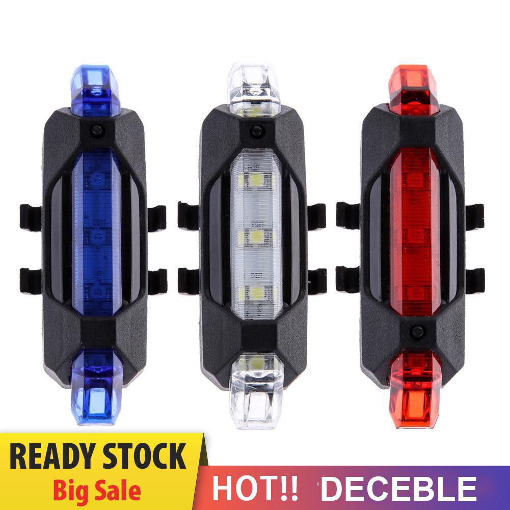 Đèn Led Chống Thấm Nước Sạc Usb Gắn Xe Đạp