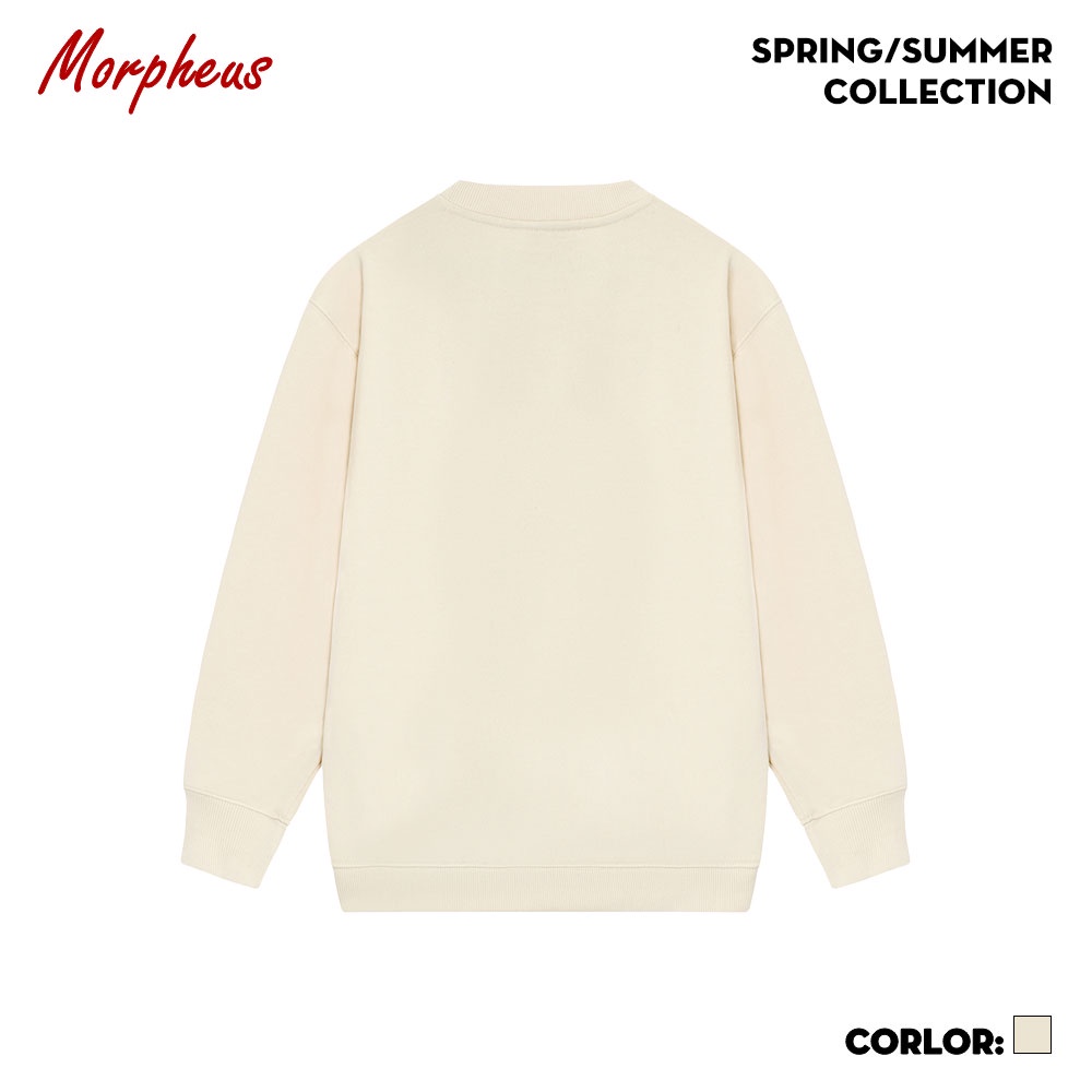 Áo Sweater Morpheus Basic Màu Kem
