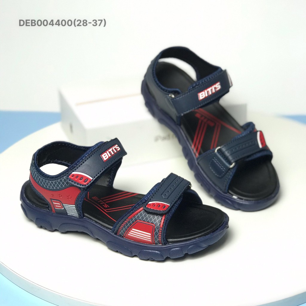 Sandal bé trai BlTIS 28-37 ❤️FREESHIP❤️ Dép quai hậu học sinh quai dán đế siêu nhẹ DEB004400