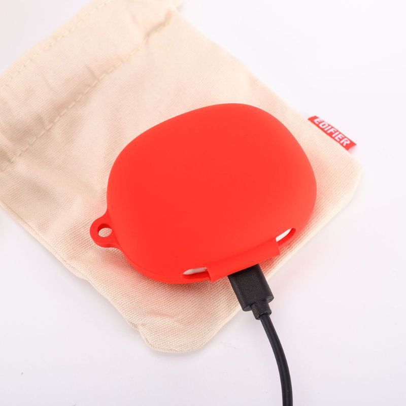 Vỏ Bảo Vệ Hộp Sạc Tai Nghe Bluetooth Edifier Tws Nb2 Bằng Silicon Mềm Chống Bụi Kèm Móc Khóa