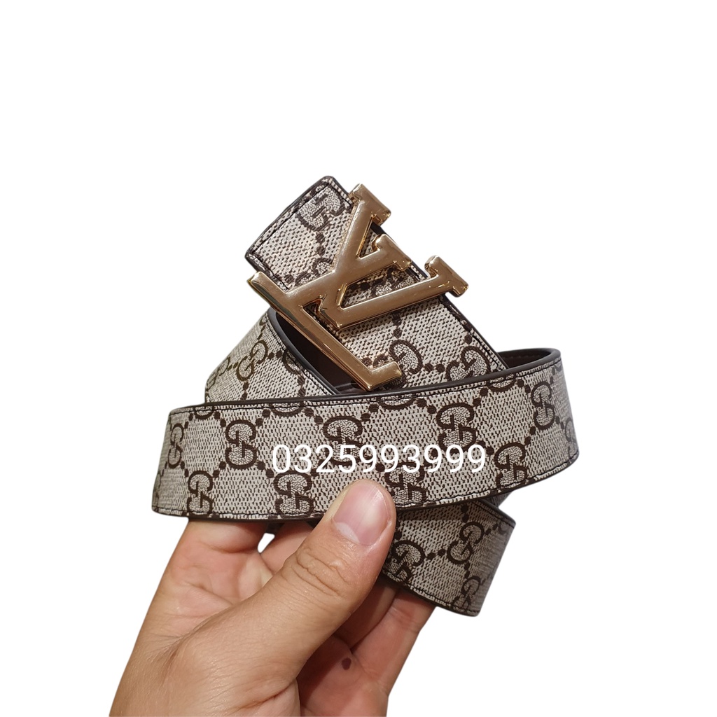 Thắt lưng nam LV, dây lưng lv thời trang, dây lưng nam cao cấp, mặt kim loại nguyên khối trẻ trung lịch lãm
