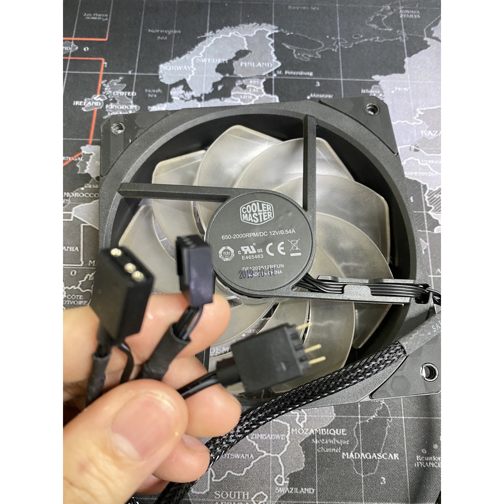 Quạt tản nhiệt, FAN Case COOLER MASTER MASTERFAN SF120R ARGB - FAN ARGB