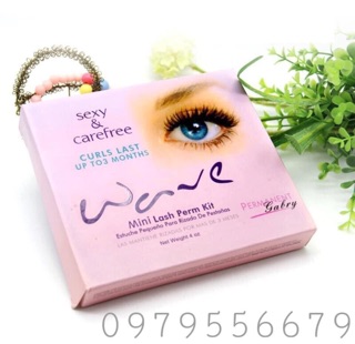 Set uốn mi WAVE 3D , 6D .