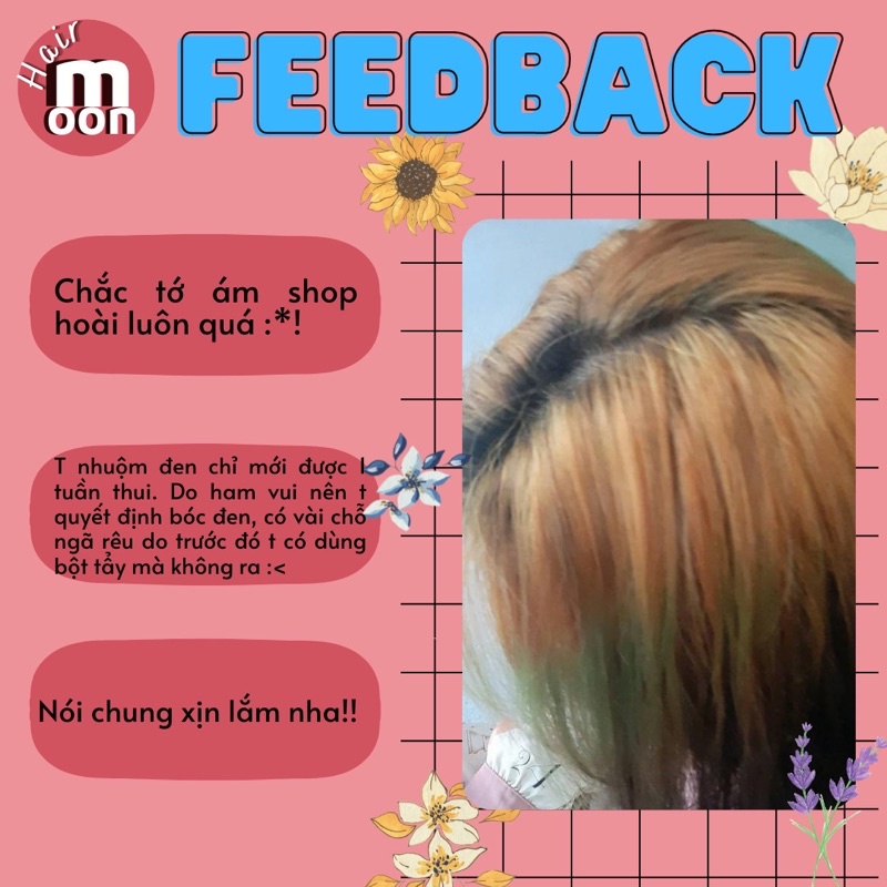 Thuốc nhuộm tóc Bóc Tóc Nhuộm Đen | Tặng Oxy, vitaminE, bao tay, mũ trùm | Nâng tone