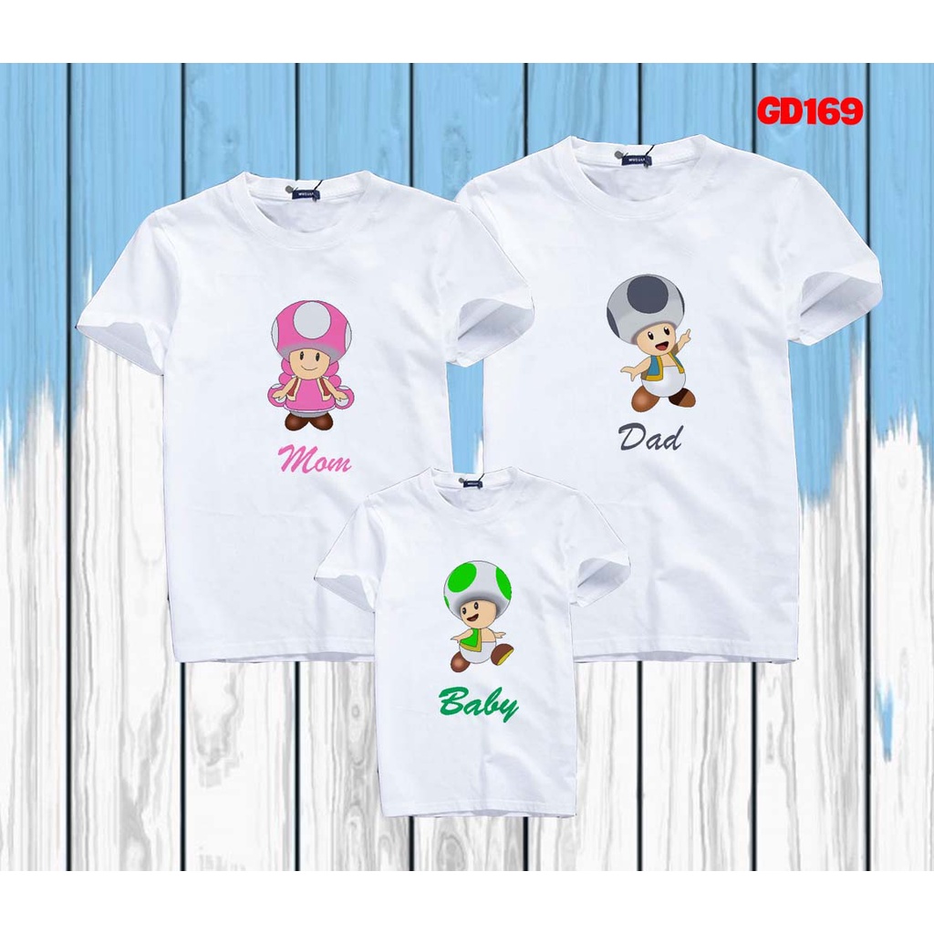 Áo gia đình đẹp thun cotton co giãn 4 chiều phong cách aladin -- [Giá niêm yết là giá của 1 áo]