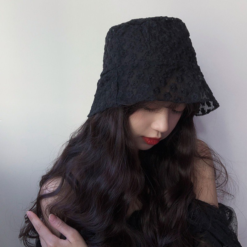 Mũ Tai Bèo Ren Hoa Xinh Xắn Cho Nữ